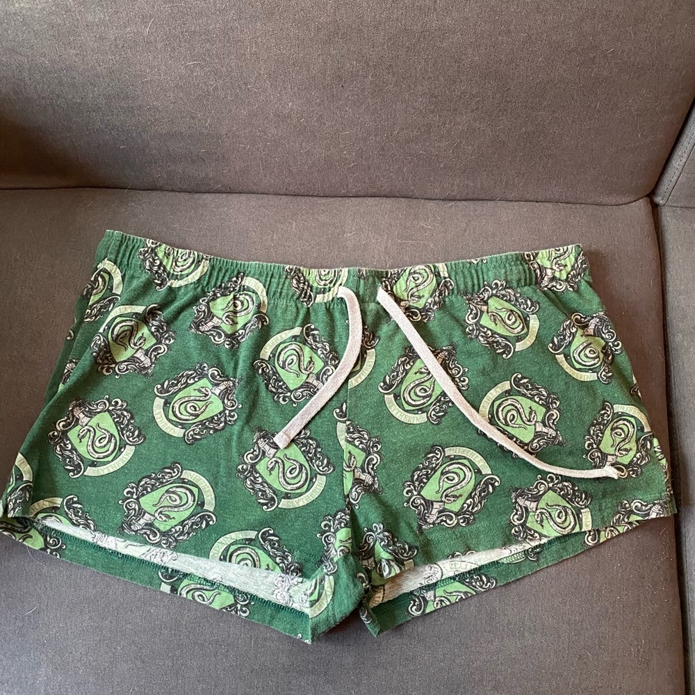 Slytherin Sleep Shorts, Size XXL